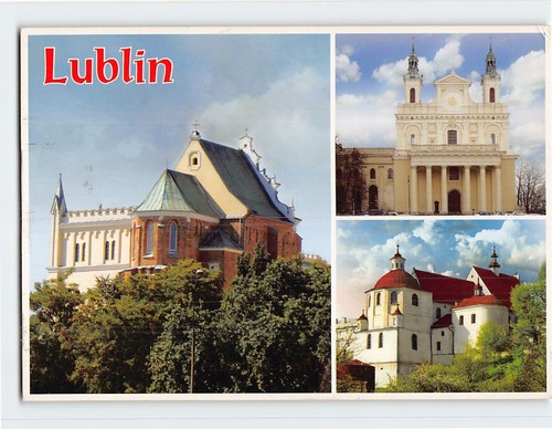Postcard lublin poland - postcard,
